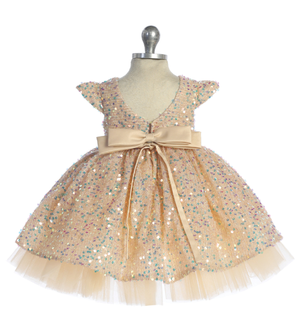 TT5853SG - Sequence Dress (Gold)_2