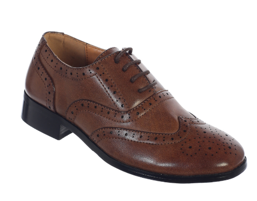 TTS106B - Boys Matte Patent Non-Shiny Shoe