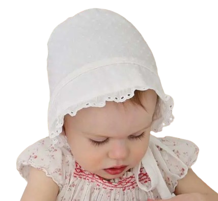 18483 - Clip Dot Baby Bonnet