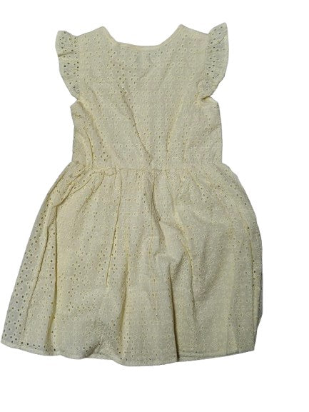 LLY1 - Yellow Dress with Straw Purse