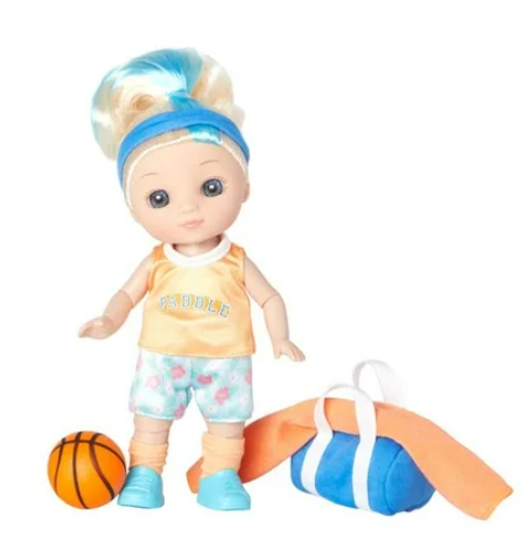 20608 - Madame Alexander It's All Me!® 8-Inch Doll, Basketball + Paddle Board Light Skin Tone/Blue Eyes/Blonde Hair