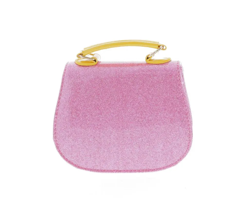 BOE018 - Patent Horse Shoe Large Bow with Top Handle Bag Cadiz Boutique, Inc.