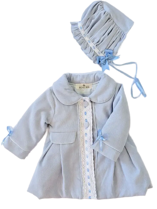 112200 - Beau Kids 2Piece Coat And Bonnet Cadiz Boutique, Inc.