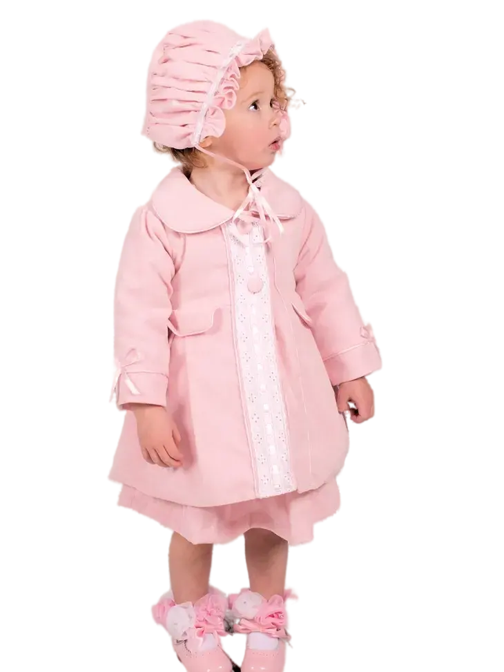 112200 - Beau Kids 2Piece Coat And Bonnet Cadiz Boutique, Inc.