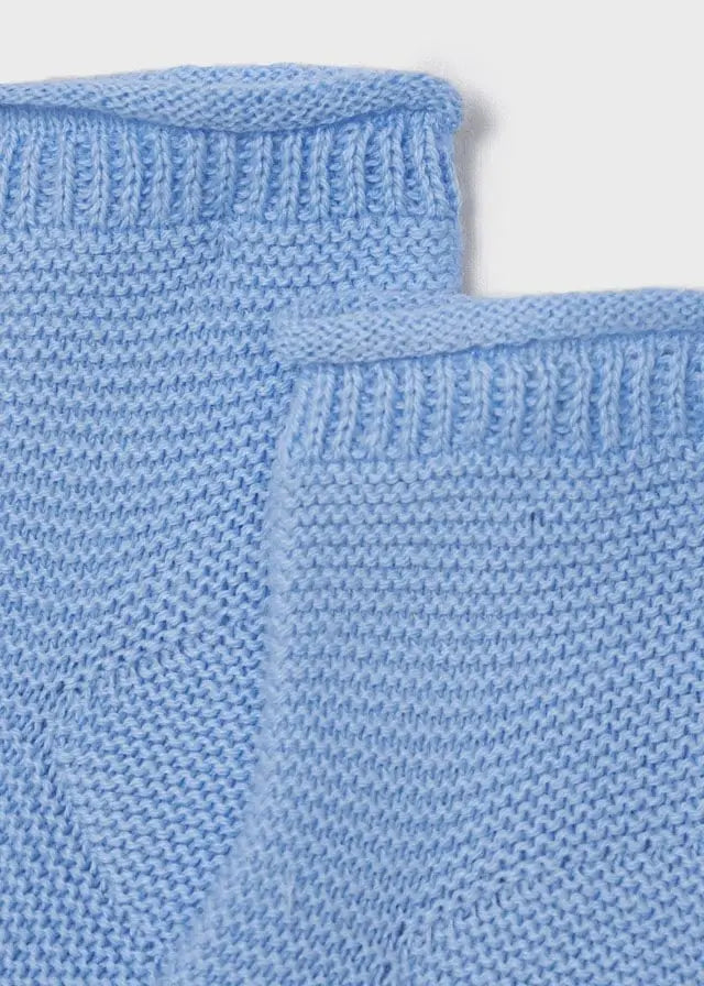 Mayoral 1346B - Tricot Cardigan and Socks ECOFRIENDS newborn boy Cadiz Boutique, Inc.