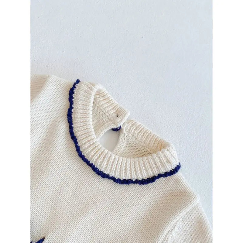 Plaid Knit Belted Bodysuit Cadiz Boutique