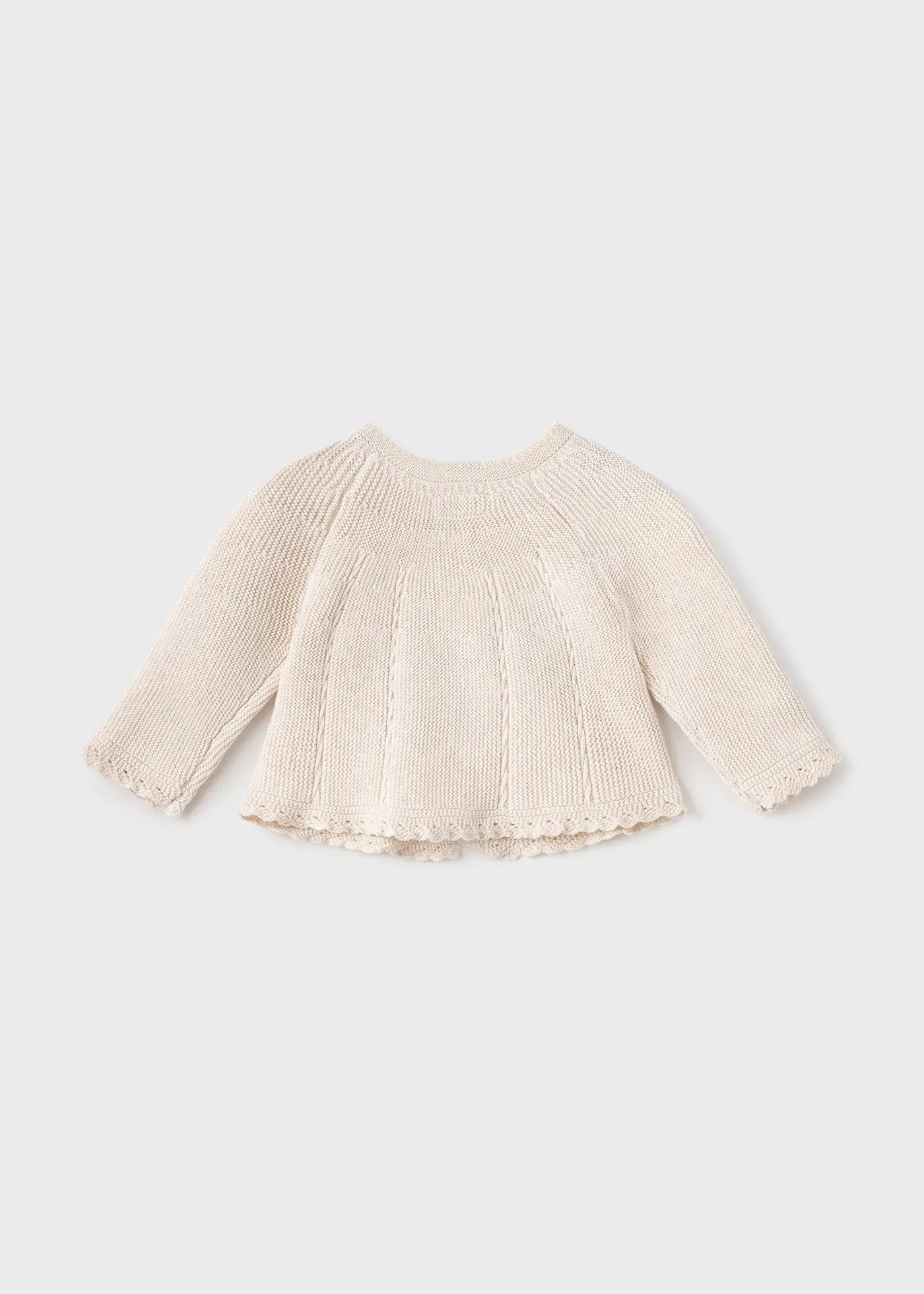 Mayoral 2368M - ECOFRIENDS Cardigan - Off White Cadiz Boutique