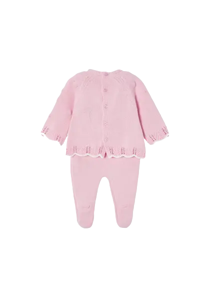 2501P - Mayoral Knitted Leggings Set - Pink Cadiz Boutique, Inc.