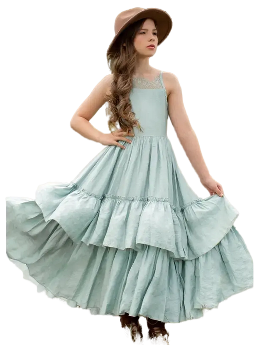 30004 - Joyfolie Evony Dress in Ice Blue Cadiz Boutique, Inc.
