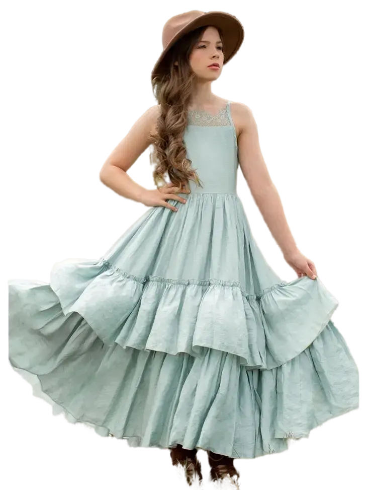 30004 - Joyfolie Evony Dress in Ice Blue Cadiz Boutique, Inc.