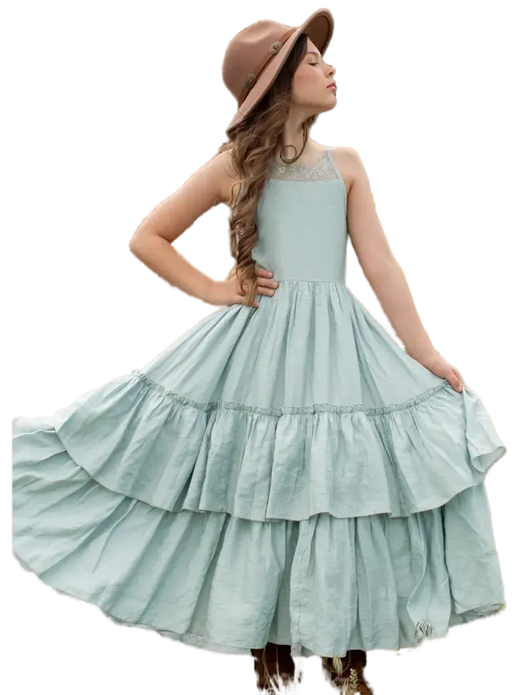 30004 - Joyfolie Evony Dress in Ice Blue Cadiz Boutique, Inc.