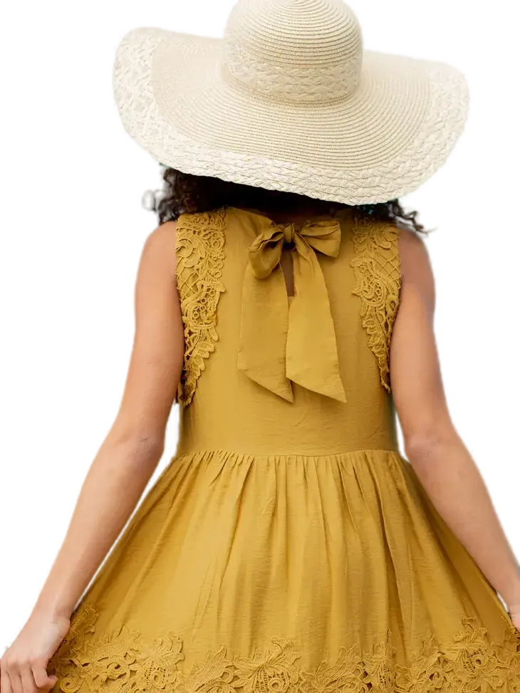 76001A - Joyfolie Londra Dress in Honey Cadiz Boutique, Inc.