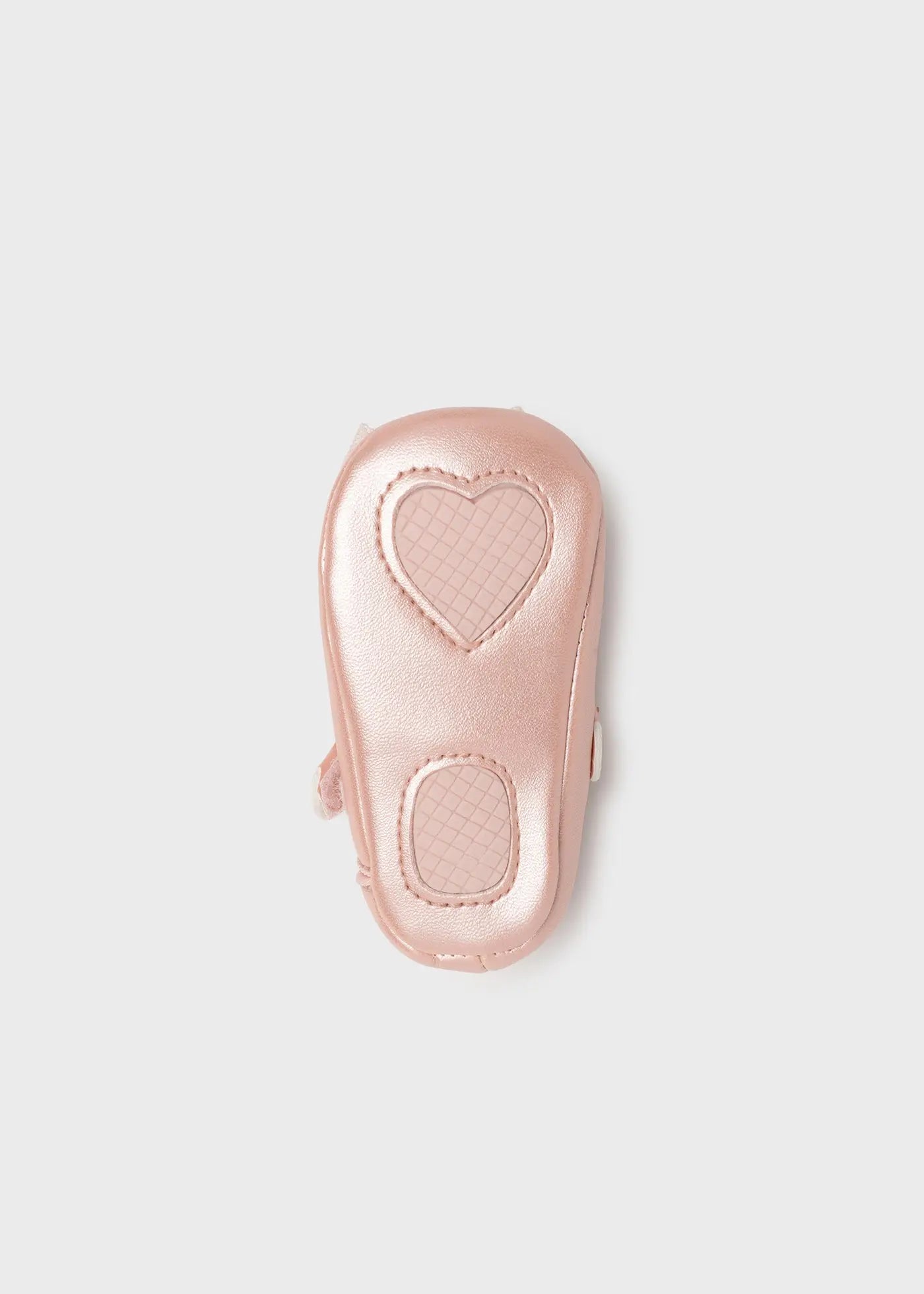 Mayoral 9454R - Mary Jane style Shoes with flower - Pink Cadiz Boutique, Inc.