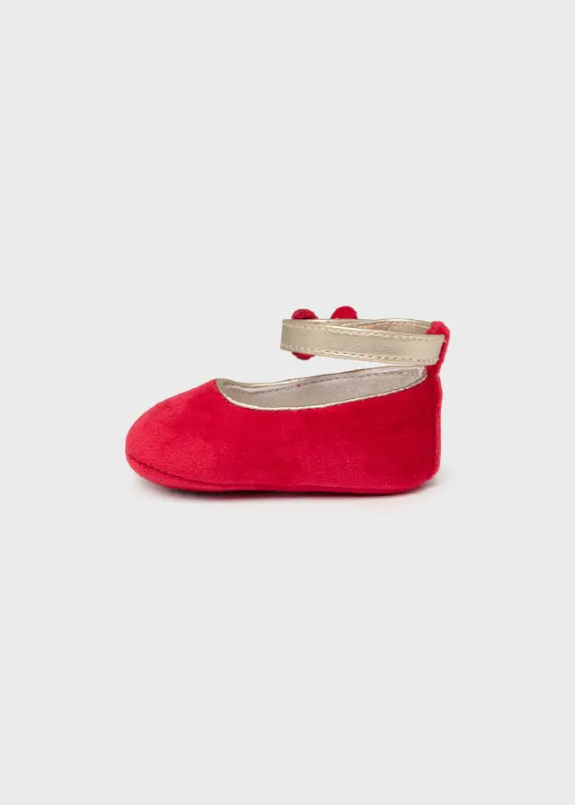 Mayoral 9457R - Velvet Shoes Red Cadiz Boutique, Inc.