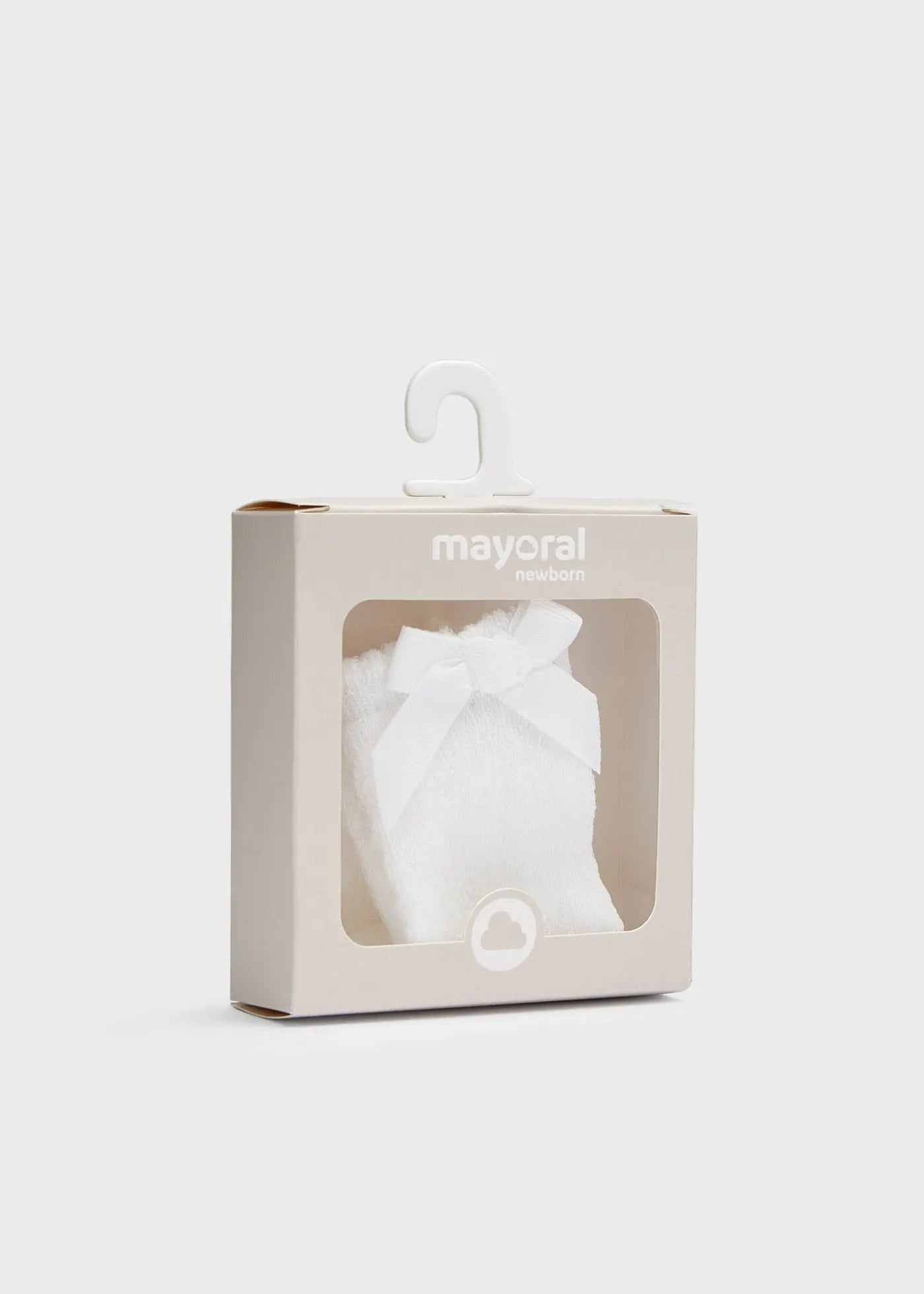 Mayoral 9481B - Socks newborn girl White Cadiz Boutique, Inc.