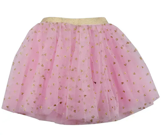 LPGHT - Sparkle Sisters Light Pink Gold Heart Tutu Cadiz Boutique, Inc.