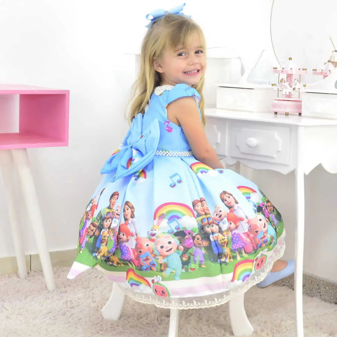 CCM1 - Cocomelon Twirl Dress Cadiz Boutique, Inc.