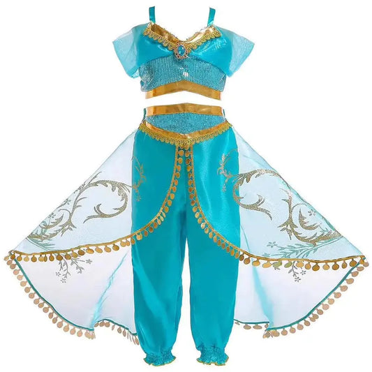 DS557 - Aladdin Jasmine Costume Dress Cadiz Boutique, Inc.