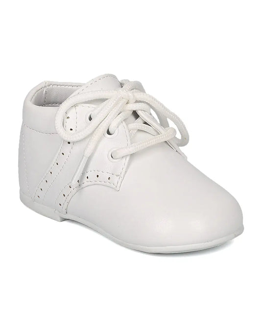 16526 - Auston Jamie-063 Leathette Round Toe Lace Up Uniform Shoe Cadiz Boutique, Inc.
