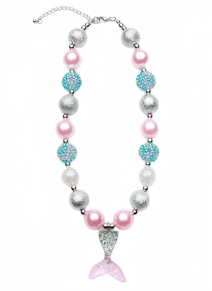 MER - Sparkle Sisters Mermaid Tail Necklace Cadiz Boutique, Inc.