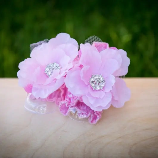 Toe Blooms - OG3 - Original Toe Blooms Handmade Heirloom Barefoot Baby Sandals Cadiz Boutique, Inc.