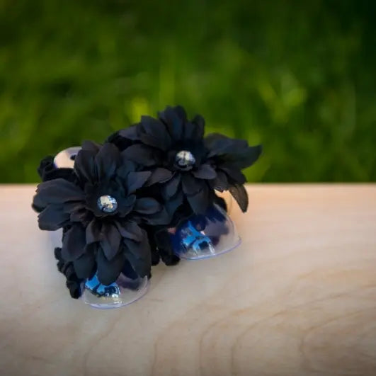 Toe Blooms - OG4 - Original Toe Blooms Handmade Heirloom Barefoot Baby Sandals Cadiz Boutique, Inc.