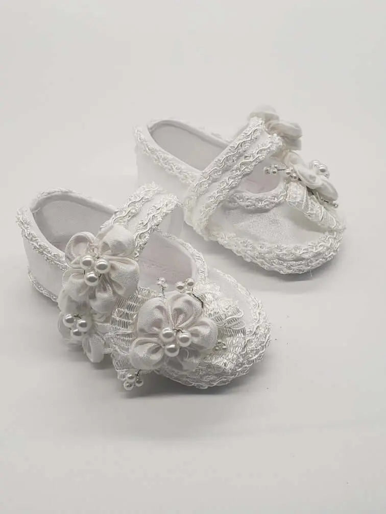 043 - Baptism Shoes - White Cadiz Boutique, Inc.
