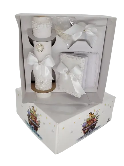 BAP9 - Baptismal Candle Set Cadiz Boutique, Inc.