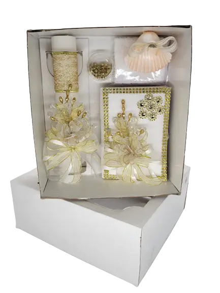 BAP16 - Baptismal Candle Set Cadiz Boutique, Inc.