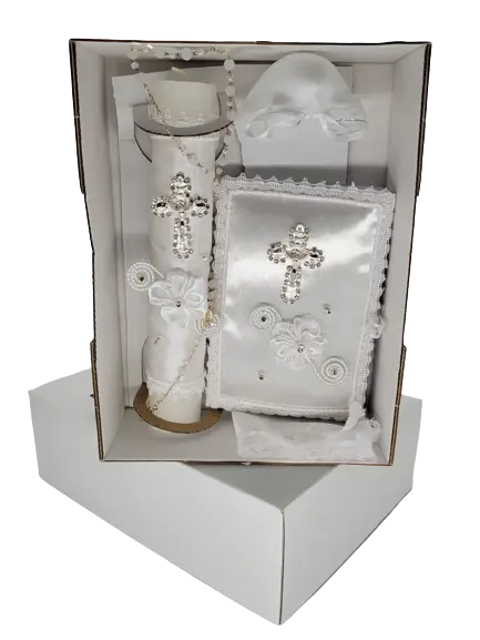 BAP19 - Baptismal Candle Set Cadiz Boutique, Inc.