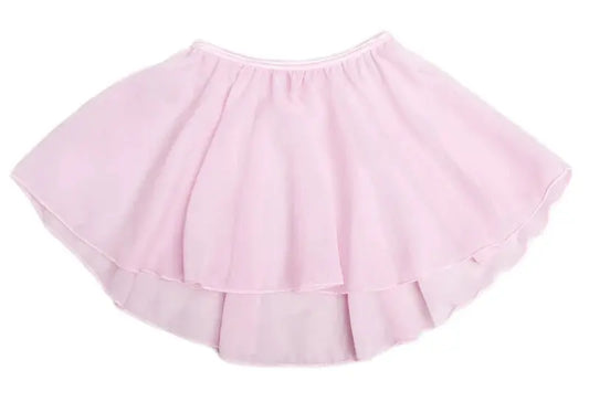 TT145P - Baby Pink Chiffon Hi-Low Skirt Cadiz Boutique, Inc.