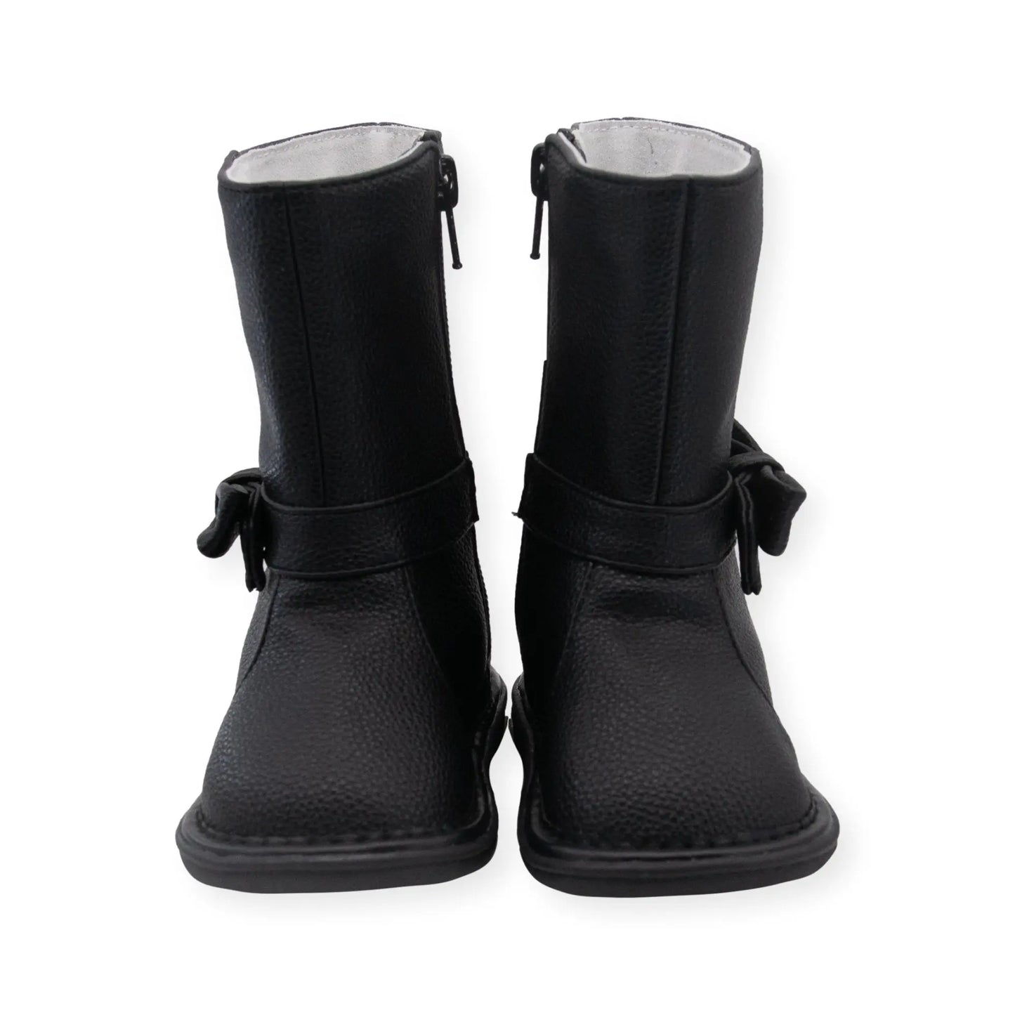 Wee Squeak - AB2060BK - BOW BOOT BLACK Cadiz Boutique