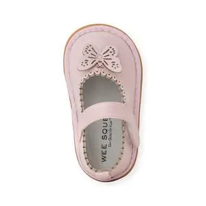 Wee Squeak - AM1945PS - CAMILLE PINK SHIMMER SHOE Cadiz Boutique