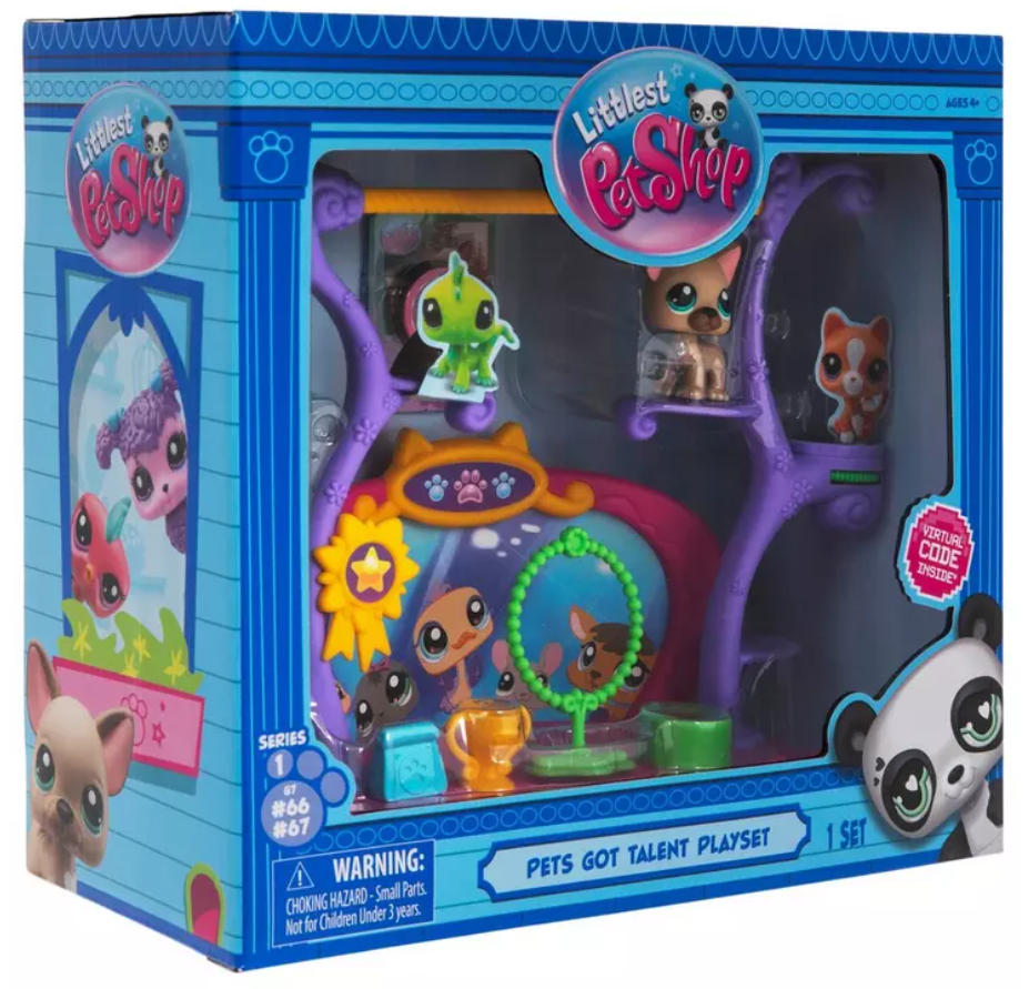 00558 - Littlest Pet Shop Pets Got Talent Playset