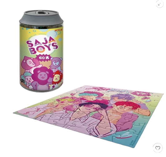 091516  - KPop Demon Hunters: Saja Boys Soda Pastel Puzzle 60pc Can1