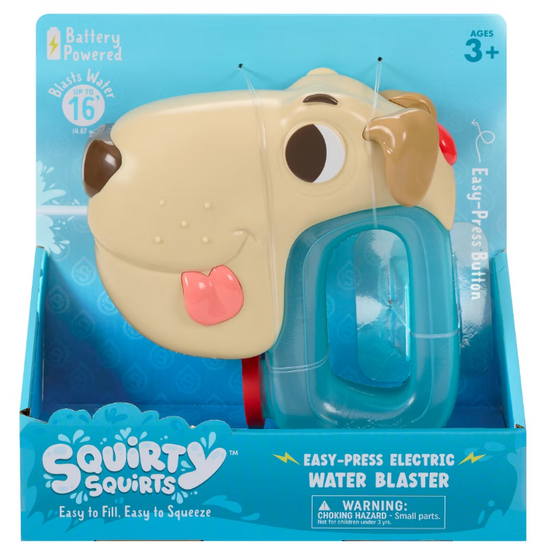12-8647 - Chuckle & Roar Squirty Squirts Electric Water Blaster - Dog