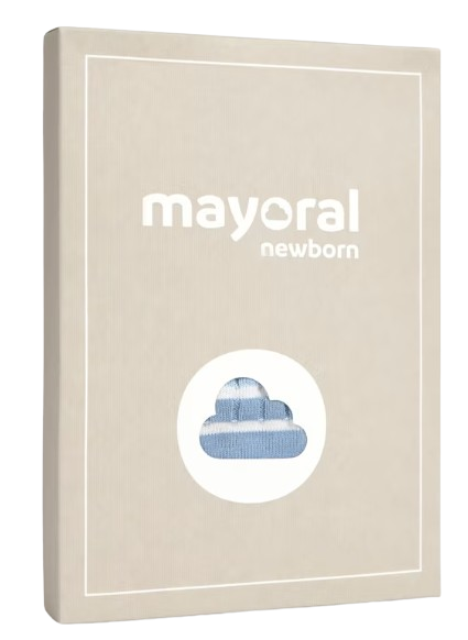 1610 - Newborn Boy Dungaree and T-shirt Set (Mayoral)D