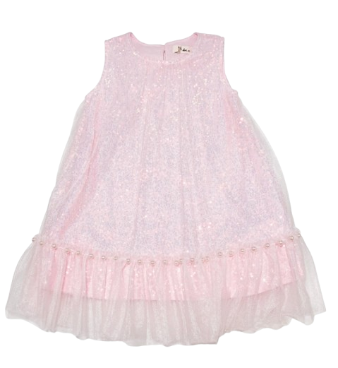 17014 - Sequin Layer Dress