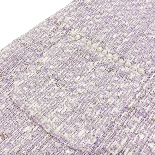 17031 - Pearl Trim Tweed Dress