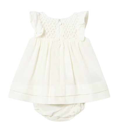 1803M - Newborn Girl Dress with Bloomers (Mayoral)B