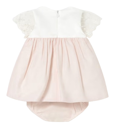 1883P - Newborn Girl Dress with Bloomers (Mayoral)B