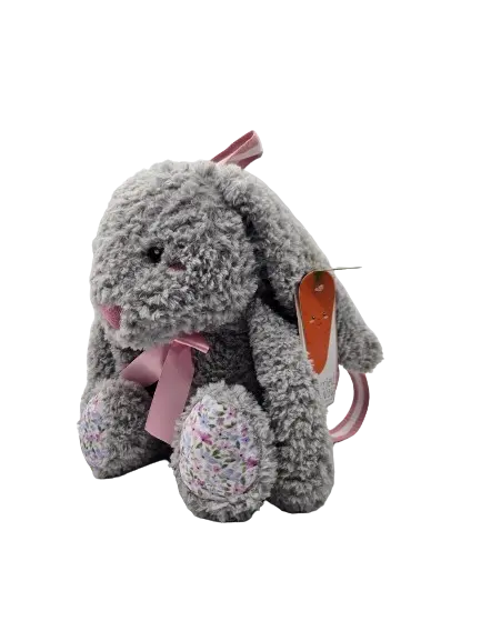 CGA354 - Carried Away Gray Rabbit Backpack Cadiz Boutique, Inc.