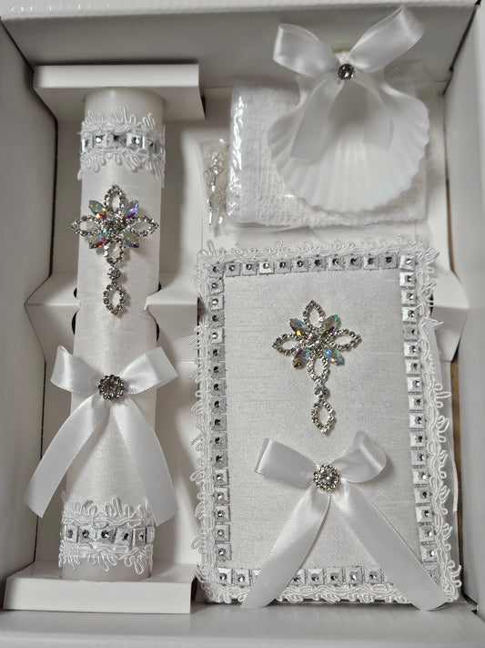 HBB91 - Baptism Candle Set