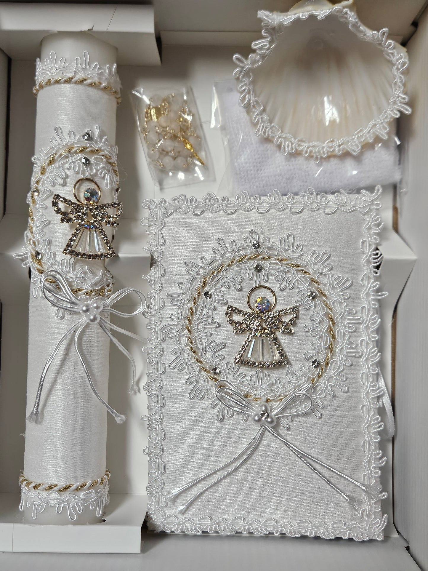 HBB90 - Baptism Candle Set