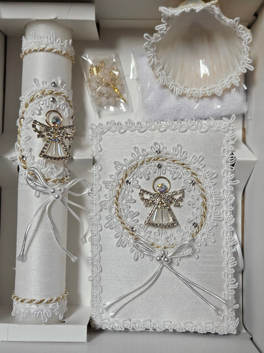 HBB90 - Baptism Candle Set