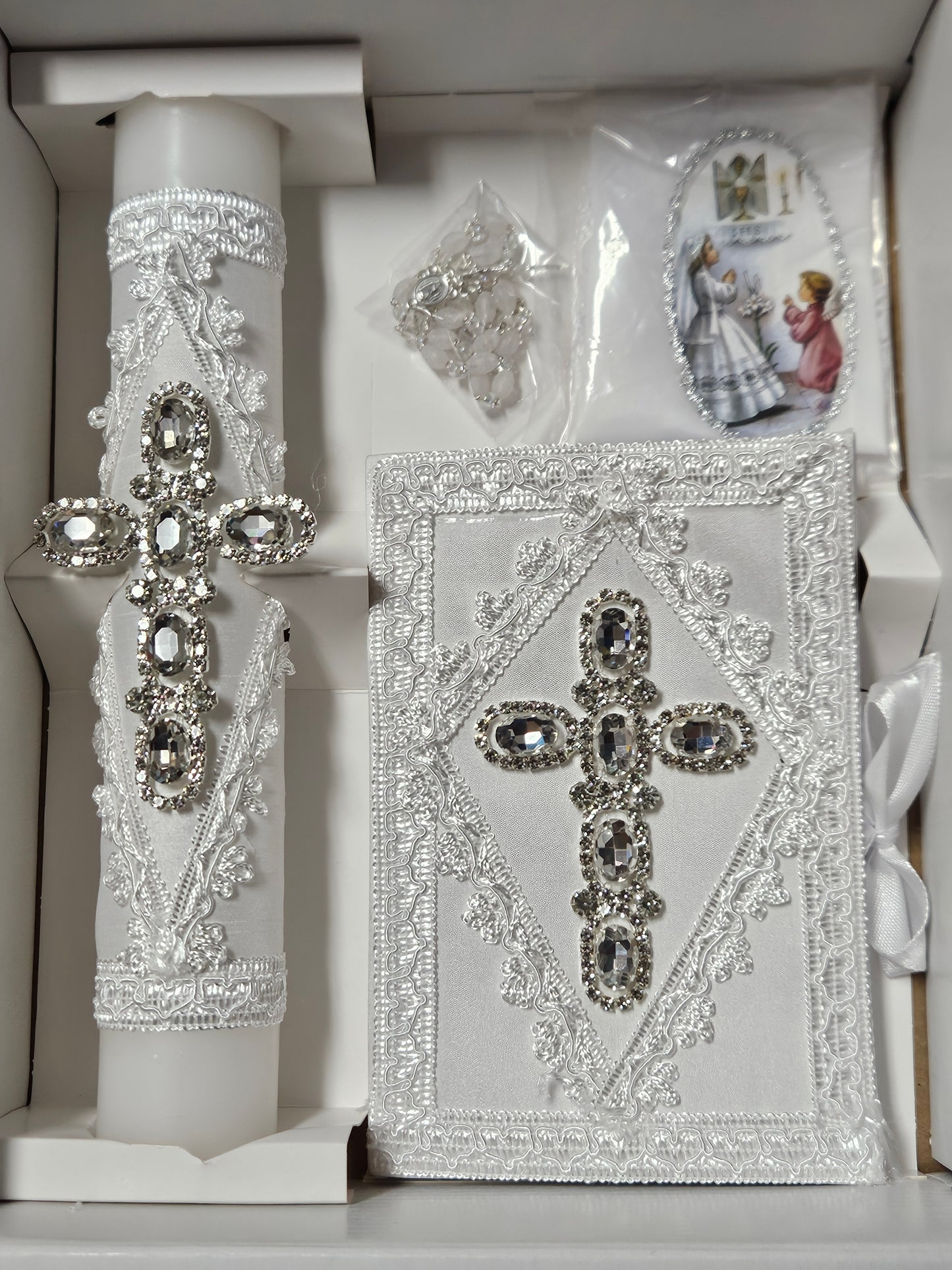 BAP1 - Juego de velas bautismales