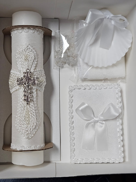 BAP1 - Juego de velas bautismales