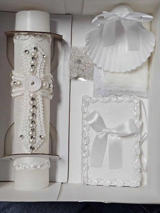 BAP1 - Juego de velas bautismales