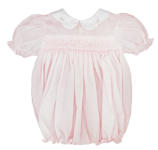 2226 - Hand Embroidered Smocked Bubble