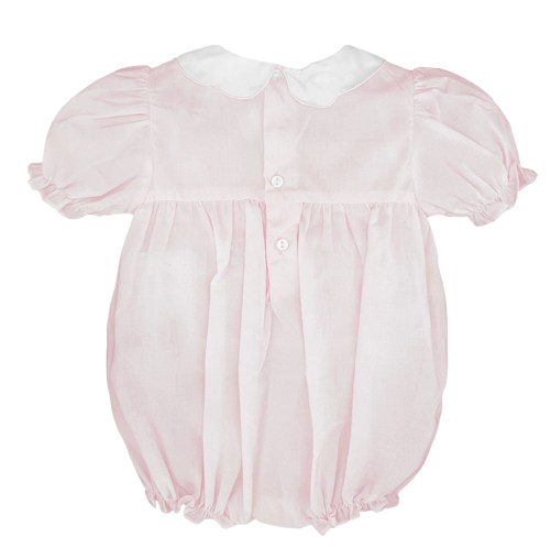 2226 - Hand Embroidered Smocked Bubble